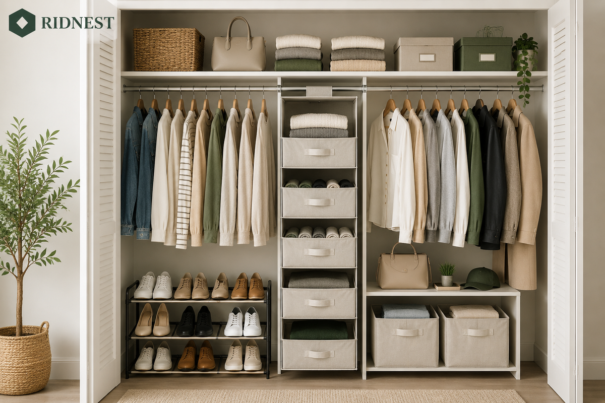 How to Organize a Small Closet Without a Costly Renovation